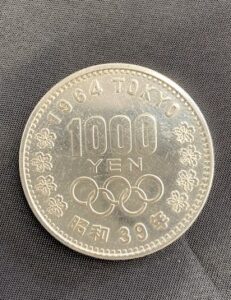 古銭　貨幣 ｵﾘﾝﾋﾟｯｸ記念硬貨1000円1